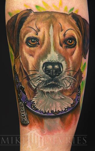 Tattoos - Dog Portrait - 62089